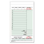 Multi-Part Guest Check Unit Sets, Two-Part Carbonless, 4.25 x 6.75, 250 Forms Total