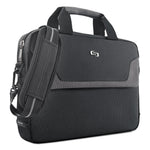 Pro Slim Brief, Fits Devices Up to 14.1", Polyester, 14 x 1.5 x 10.5, Black