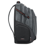 Active Laptop Backpack, Fits Devices Up to 17.3", Polyester, 12.5 x 6.5 x 19, Black
