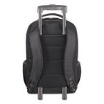 Pro Backpack, Fits Devices Up to 17.3", Polyester, 12.25 x 6.75 x 17.5, Black