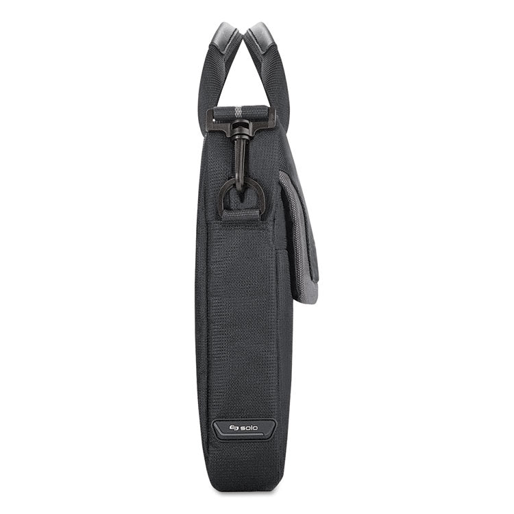 Pro Slim Brief, Fits Devices Up to 14.1", Polyester, 14 x 1.5 x 10.5, Black