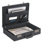 Classic Attache, Vinyl, 12.5 x 4 x 17.5, Black