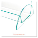 Euro-Style Docuholder, Magazine Size, 9.81w X 6.31d X11h, Green Tinted