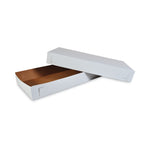 SCT Donut Trays, 23 x 12 x 3, White, Paper, 50/Bundle (SCH2037)