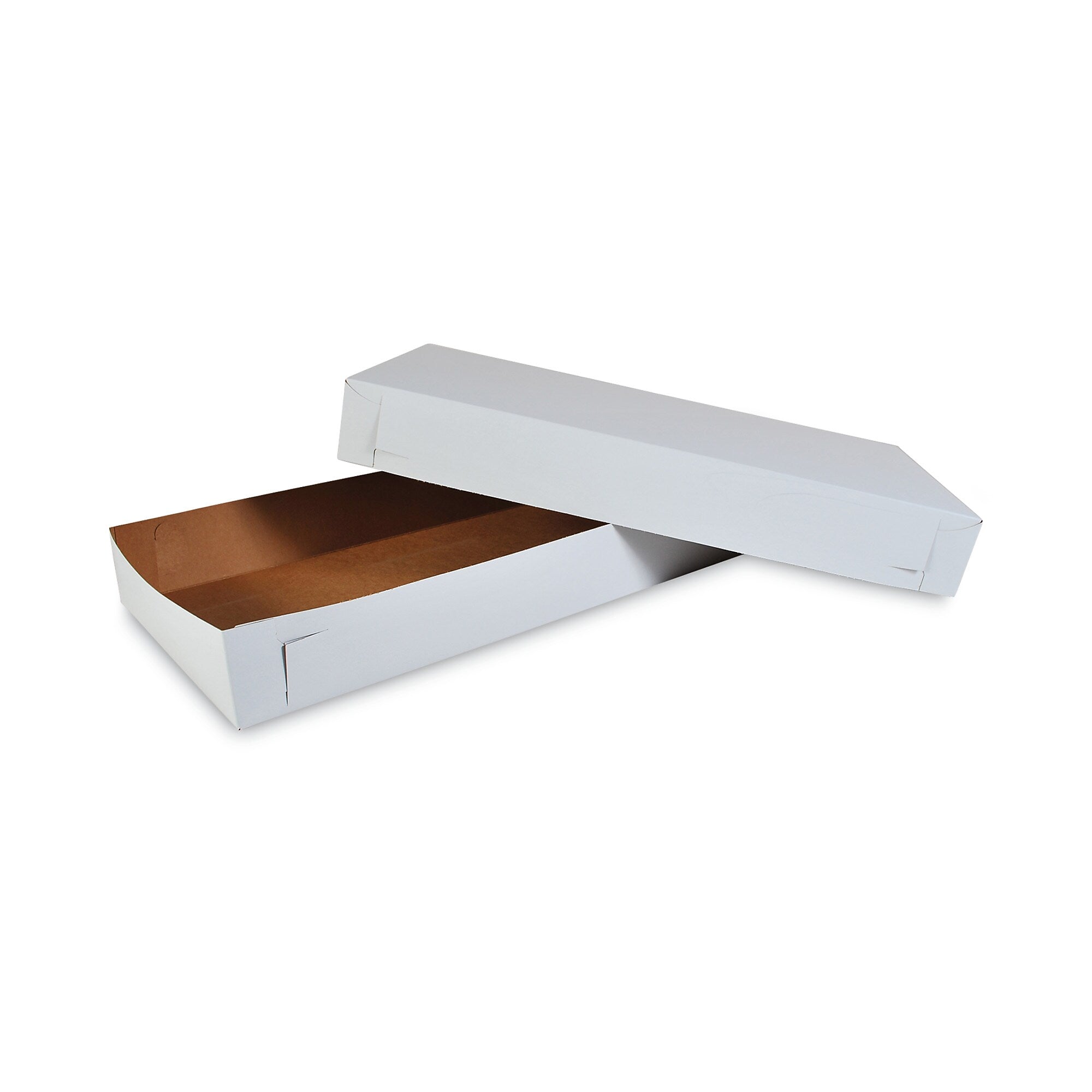 SCT Donut Trays, 23 x 12 x 3, White, Paper, 50/Bundle (SCH2037)