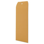 Kraft Clasp Envelope, #55, Square Flap, Clasp/Gummed Closure, 6 x 9, Brown Kraft, 100/Box