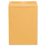 Catalog Envelope, 24 lb Bond Weight Paper, #10 1/2, Square Flap, Gummed Closure, 9 x 12, Brown Kraft, 250/Box