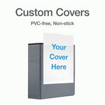 Cardinal XtraLife ClearVue 4" 3-Ring Non-View Binders, D-Ring, Black (26341)