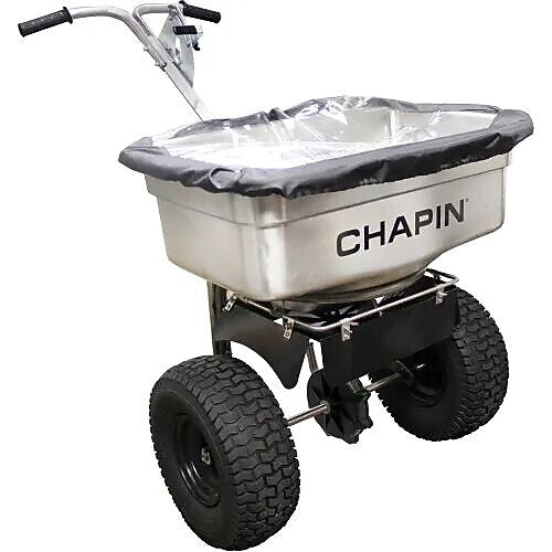 Chapin 100 Lb. Stainless Steel Professional Rock Salt Spreader (82500B)