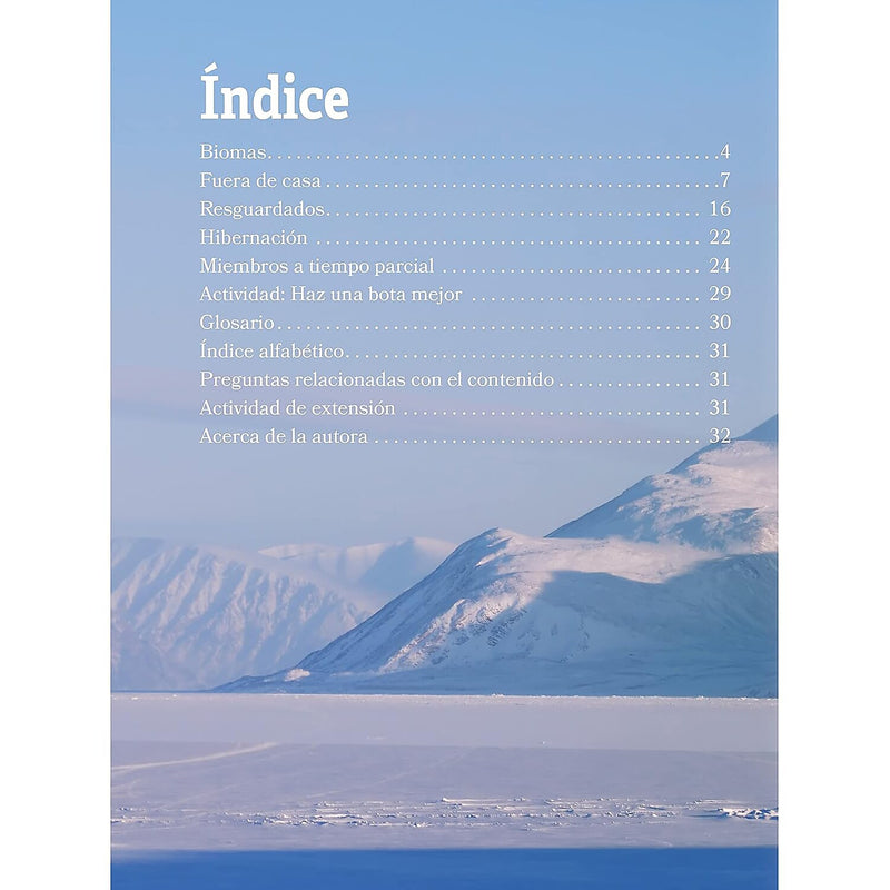 Carson-Dellosa Bridges Animales de la tundra, Hardcover (CD-9781731654670)