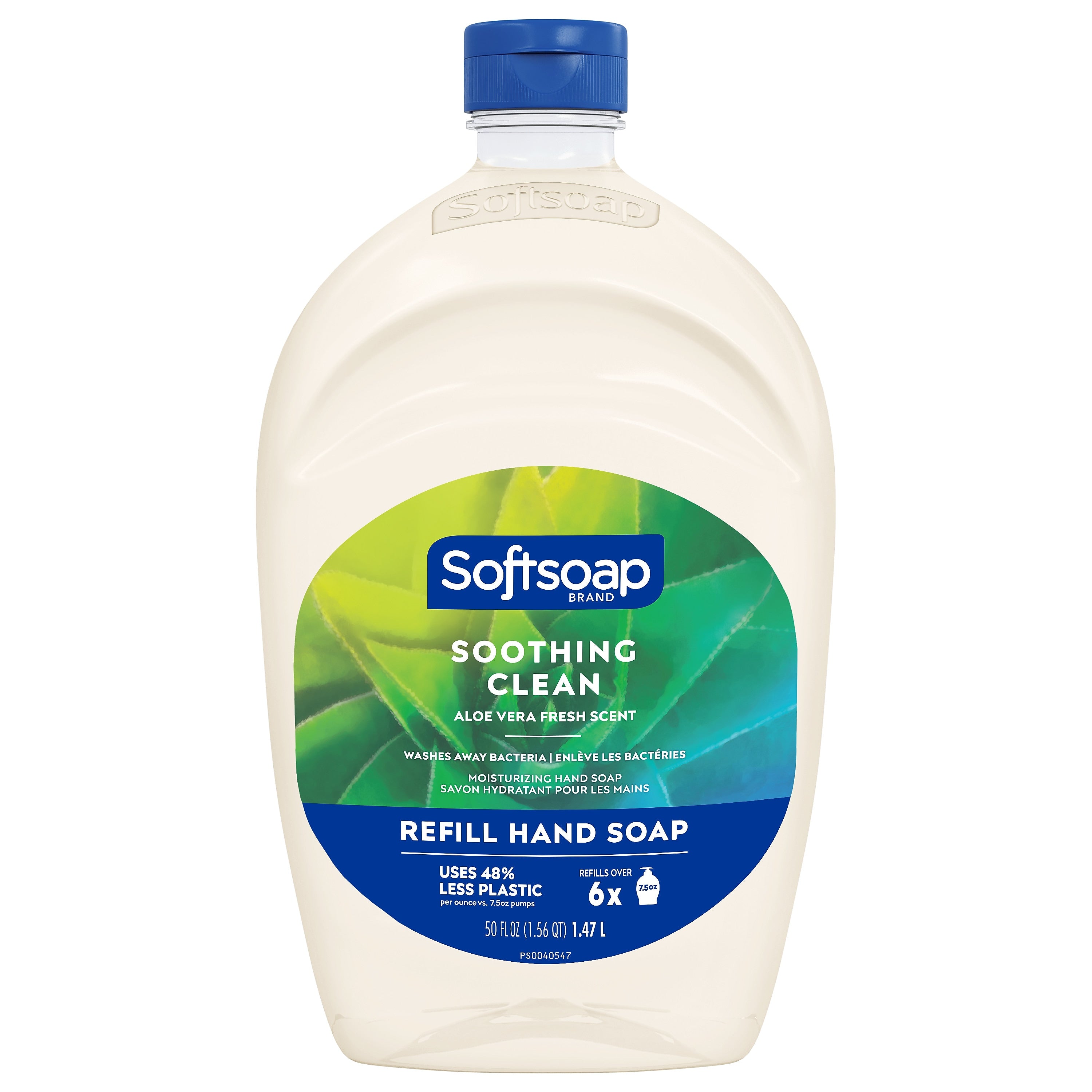 Softsoap Liquid Hand Soap Refill, Aloe Vera Scent, 50 FL. Oz. (US05264A)
