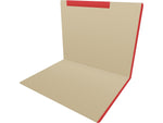 Medical Arts Press Heavy-Duty End Tab File Folder, Straight Cut, Letter-Size, Manila, 50/Box (S-09466-RED)