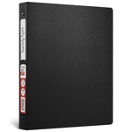 Staples 1" 3-Ring Hanging Binders, Black (ST62617)
