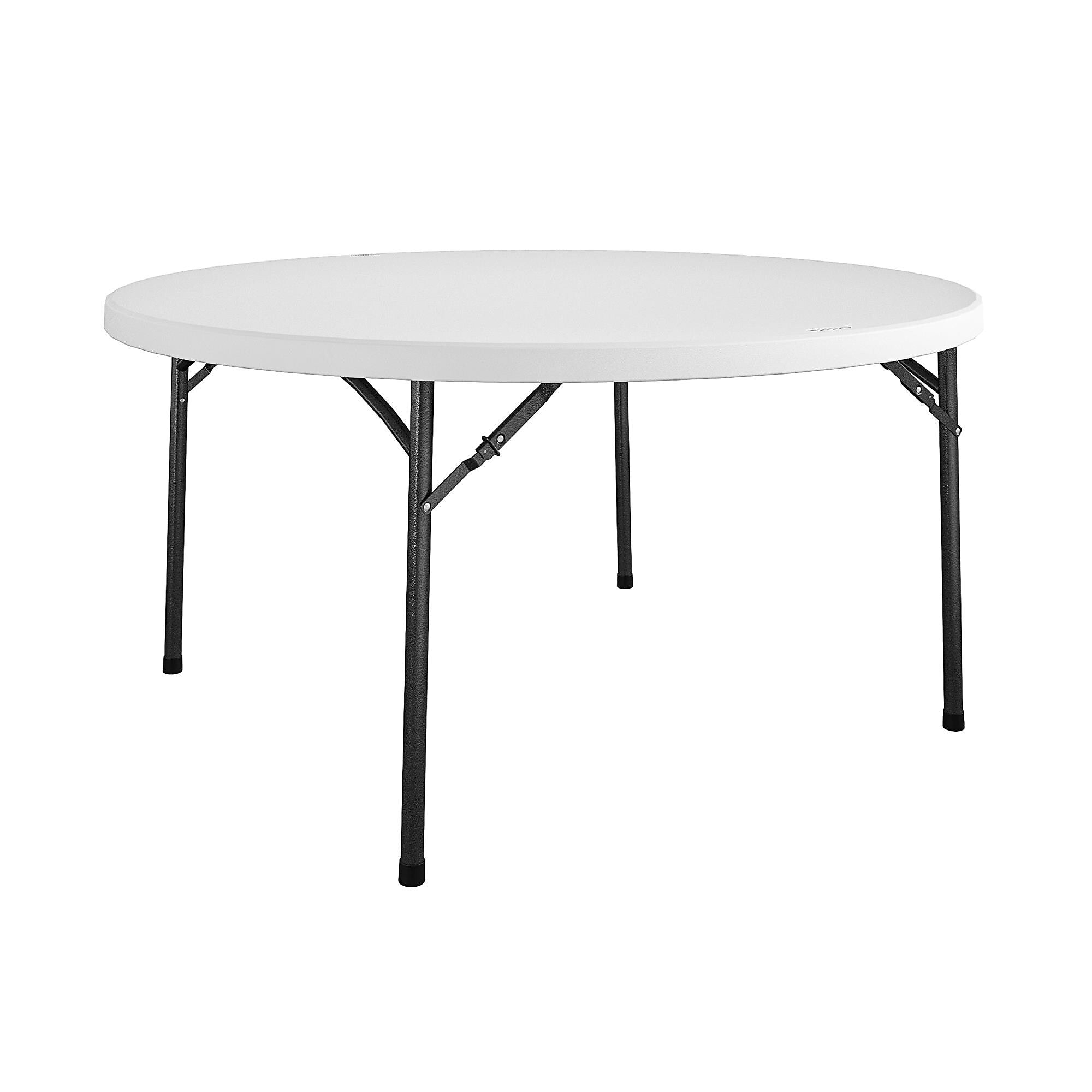 Cosco 60" Round Folding Table, White (14160WSP1E)