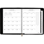 2026 AT-A-GLANCE Executive 8.25" x 11" Weekly & Monthly Appointment Book, Faux Leather Cover, Black (70-NX81-05-26)