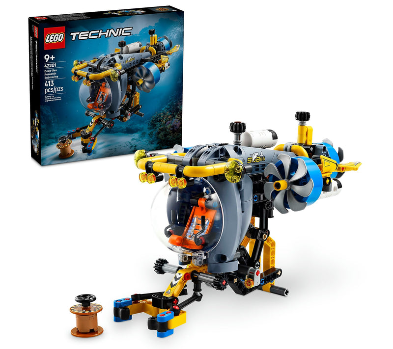 LEGO Technic Deep-Sea Research Submarine, 413 Pieces (42201)