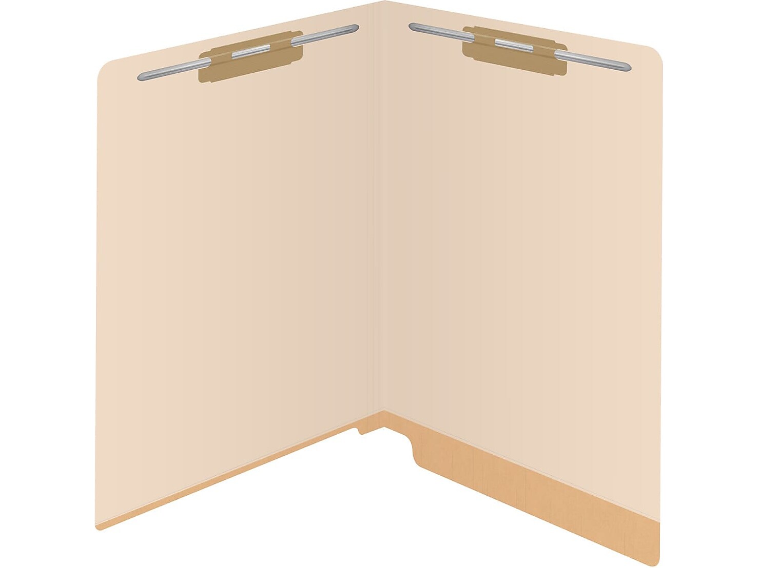Medical Arts Press Reinforced End Tab File Folder, Straight-Cut, Letter Size, Manila/Tan, 50/Box (S-09473-TAN)