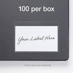Cardinal HOLD IT Index Card Pocket, Clear, 100/Box (CRD 21150CB)