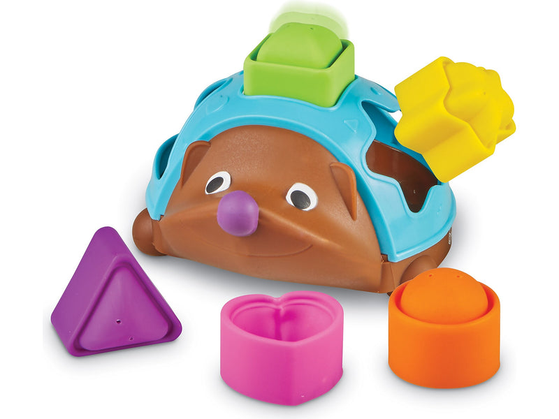 Learning Resources Spike the Fine Motor Hedgehog Poppin' Shapes Sorter Set (LER9118)