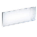 Azar Accessory Holder, 16" x 6", Horizontal, Freestanding, Clear, Acrylic (700040)