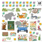 Creative Teaching Press Jungle Friends Bulletin Board Set, 48/Set (CTP10917)