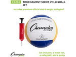 Champion Sports Volleyball Tournament Set, Multicolor (CG204)