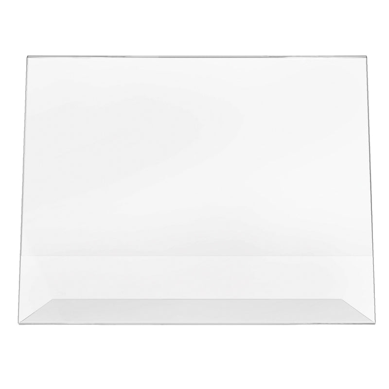 Deflecto Classic Image Document Holder, 8.5" x 11", Vertical, Table Top, Clear Plastic (66701)