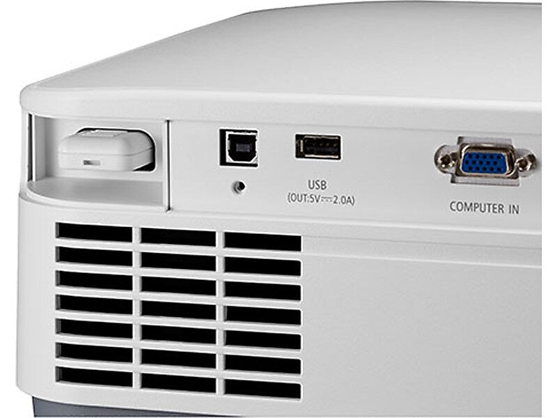 Sharp Nec Portable LCD Laser Projector, White (NP-P627UL)