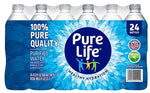 Pure Life Purified Water, 16.9 oz., 24 Bottles/Carton (110109)