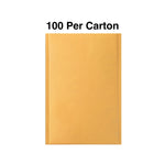 Staples 9.25" x 11" Self-Sealing Bubble Mailer, #2, Kraft, 100/Carton (ST56581B)