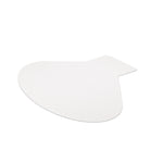 ES Robbins EverLife Carpet Chair Mat with Lip, 66" x 60", Designed for Medium-Pile Carpet, Clear (122775)