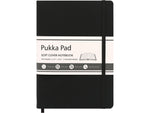 Pukka Pad Professional Notebook, 5.11" x 8.2", College-Ruled, 96 Sheets, Black, 3/Pack (9940-SIG(3))