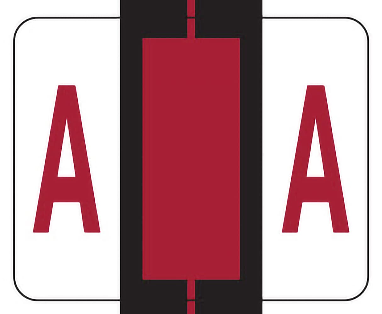 Medical Arts Press® TAB® Products Compatible Alpha Sheet Style Labels,  Letter A