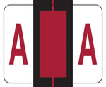 Medical Arts Press® TAB® Products Compatible Alpha Sheet Style Labels,  Letter A