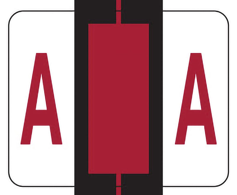 Medical Arts Press® TAB® Products Compatible Alpha Sheet Style Labels,  Letter A