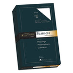 25% Cotton Business Paper, 95 Bright, 20 lb Bond Weight, 8.5 x 14, White, 500 Sheets/Ream