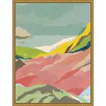 Amanti Art Candy Coast II (Mountains) by Jacob Green Framed Canvas Wall Art Print, 18" x 24" (A42675339717)