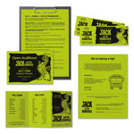 Color Paper, 24 lb Bond Weight, 8.5 x 11, Terra Green, 500/Ream