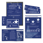 Color Cardstock, 65 lb Cover Weight, 8.5 x 11, Blast-Off Blue, 250/Pack
