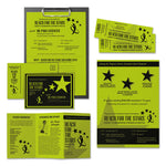 Color Cardstock, 65 lb Cover Weight, 8.5 x 11, Terra Green, 250/Pack