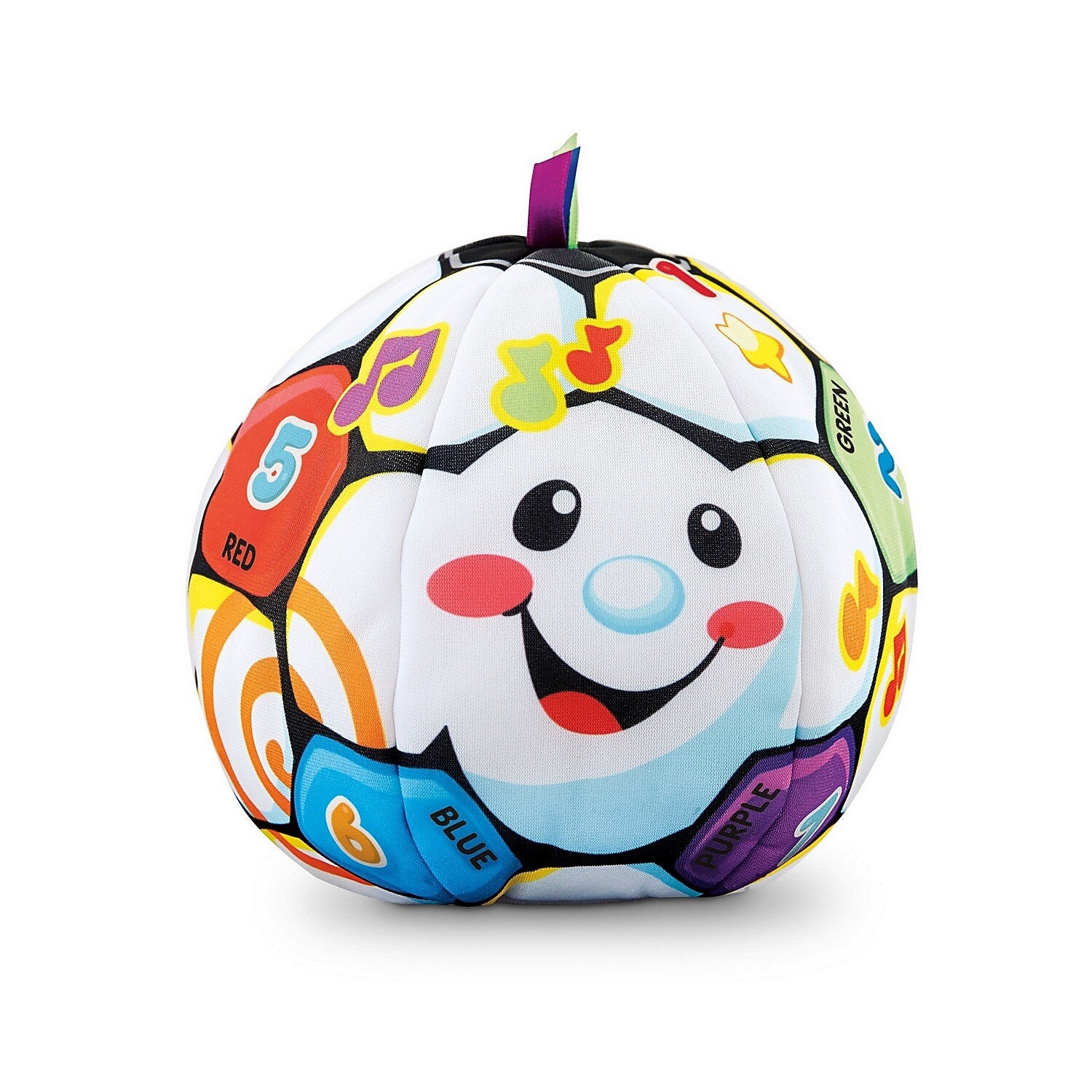Fisher-Price Laugh & Learn Singin' Soccer Ball, 2/Pack (BHJ28)