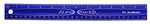 Lockermate 12" Imperial/Metric Flexi Ruler, Blue (01137-BLUE)