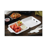 CONTAINER,8",3 COMP,WH