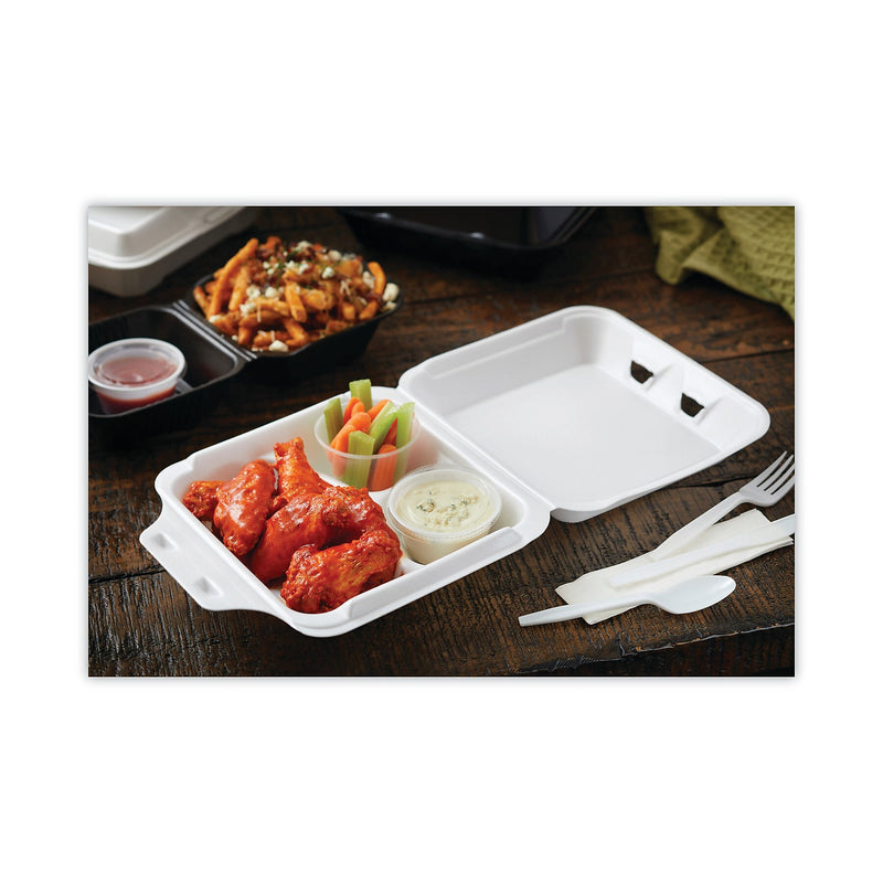 CONTAINER,8",3 COMP,WH