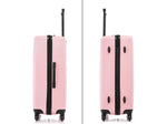 DUKAP Discovery 28" Hardside Suitcase, 4-Wheeled Spinner, TSA Checkpoint Friendly, Pink (DKDIS00L-PNK)