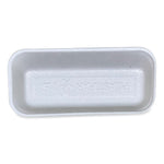 GEN Meat Trays, #1.5, 8.38 x 3.94 x 1.1, White, 1,000/Carton