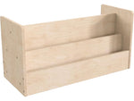 Flash Furniture Bright Beginnings Display Shelf Unit, 16"H x 31.5"W x 13"D, Brown (MK-KE20772-GG)