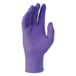 PURPLE NITRILE Exam Gloves, Powder-Free, X-Small, 6 mil Thick, 9.5" Long, Purple, 100/Box