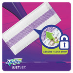 WetJet System Refill Cloths, 11.3" x 5.4", White, 24/Box, 4/Carton
