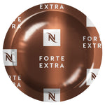 Nespresso Forte Extra Coffee Nespresso Professional Capsules, Espresso Roast, 50/Box (8627.84)